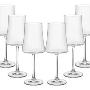Jogo de 6 Taças Para Vinho Bohemia